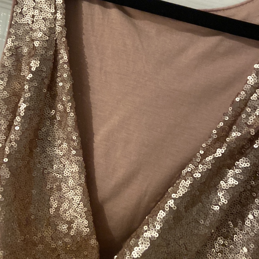 Shine Time Gold Sequin Dress - Picture 7 of 7